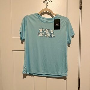 Under Armour Kids Light Blue Short Sleeve Tee